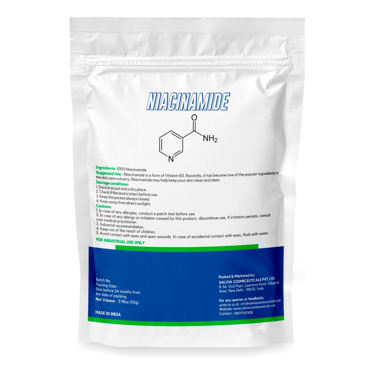 Shoprythm Cosmetic Raw Material MYOC  Niacinamide